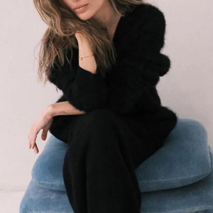 Women’s Soft Fluffy Knit Cardigan