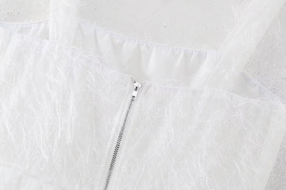 Women’s Textured A-Line Midi Dress